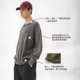 714street wash round neck sweater