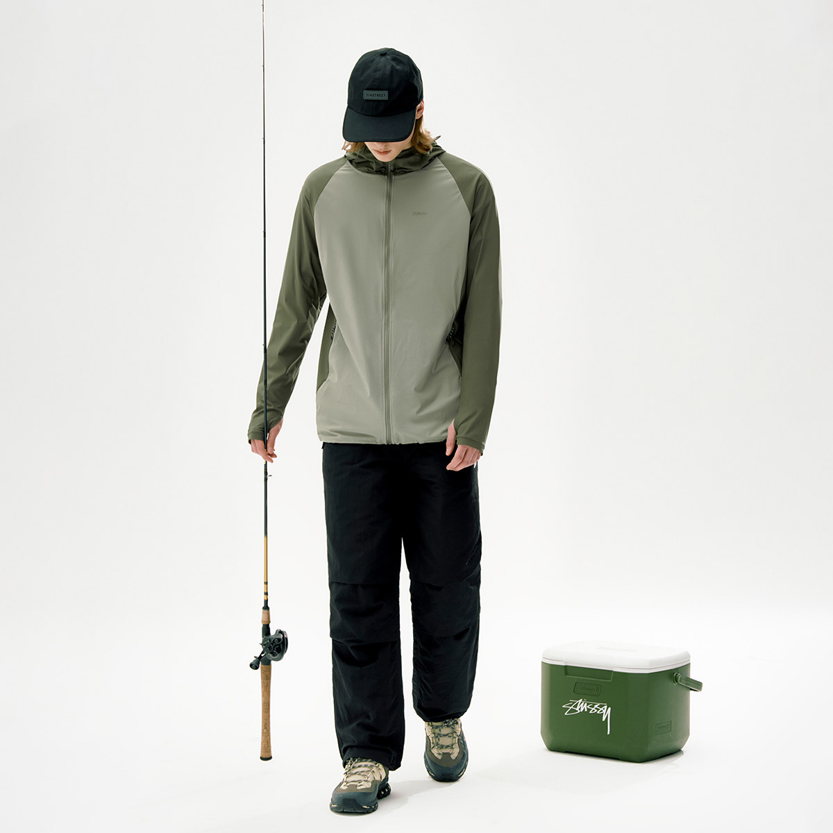 714street UPF50拼接弹力防晒服男2024scotchgard速干户外夹克女,淘宝优惠券,粉丝福利购,淘宝优惠卷