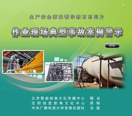 正品 包发票  2017年安全生产月 作业现场典型事故案例警示  2DVD - 图0