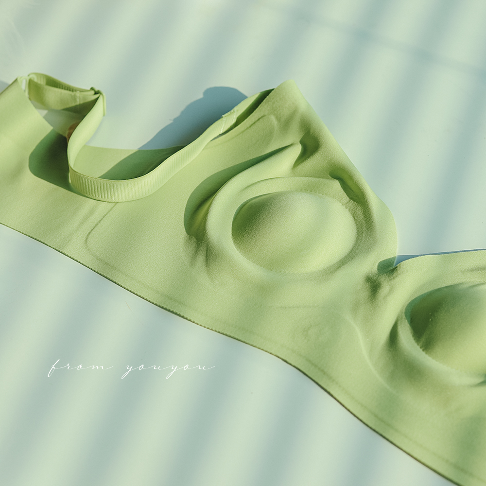 夏日就选它! zomolv凉皮内衣无钢圈聚拢舒适超薄无痕简约不凸点 - 图1