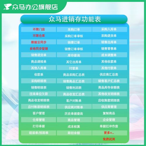 云进销存Erp管理系统商品货物库存管理软件出入库单据手机打印仓 - 图0