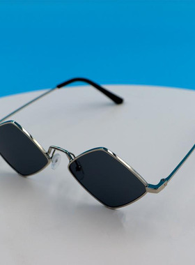 美国代购手作哥特猫眼中性太阳镜