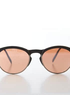 美国代购90年代半框驾驶太阳镜