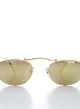 美国古着80年代蒸汽朋克墨镜