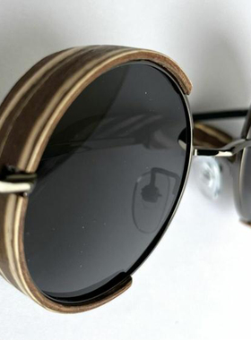 俄罗斯代购复古斑马中性太阳镜