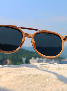 WOOD手作纯木异形防UVA墨镜