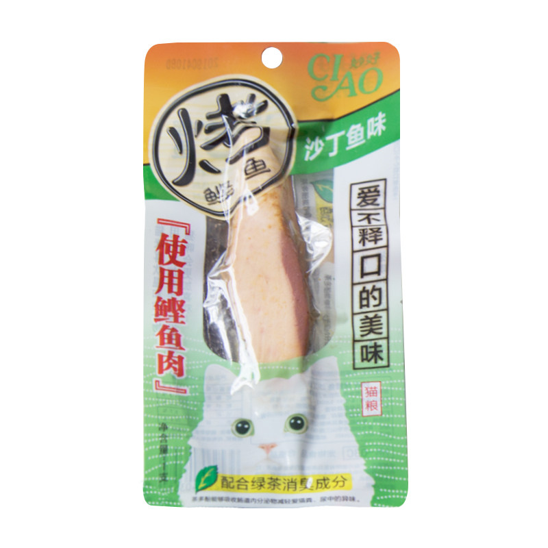 仁可宠物 CIAO伊纳宝妙好烤鲣鱼猫零食鱼干鱼柳奖励猫条肉干混拼,淘宝优惠券,粉丝福利购,淘宝优惠卷