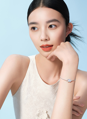 [元旦新品]飞亚达手链'好柿成双'S925银马年本命年送女友礼盒礼物