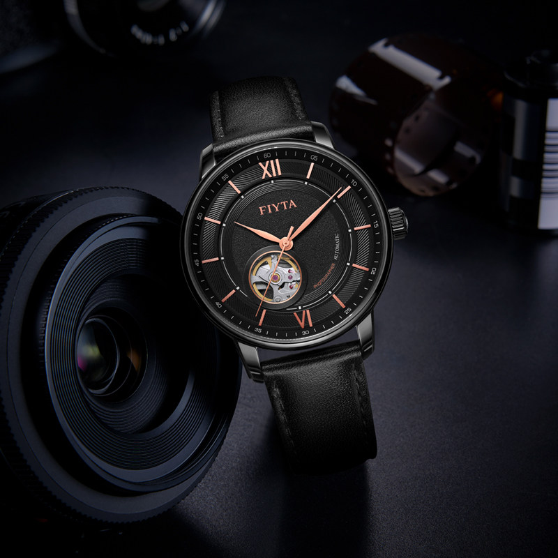 飞亚达镂空自动防水钢带潮流机械表 飞亚达国产腕表