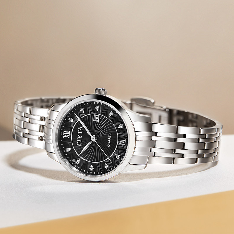 专柜同款飞亚达防水镶钻女士石英表 飞亚达国产腕表