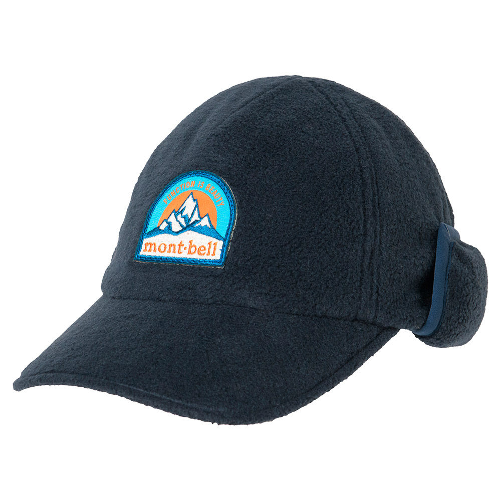 现货日本montbell儿童冬季保暖护耳抓绒鸭舌帽可折叠羊羔毛绒帽子,淘宝优惠券,粉丝福利购,淘宝优惠卷