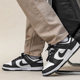Nike Black and White Panda Dunk Shoes
