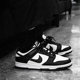 Nike Black and White Panda Dunk Shoes