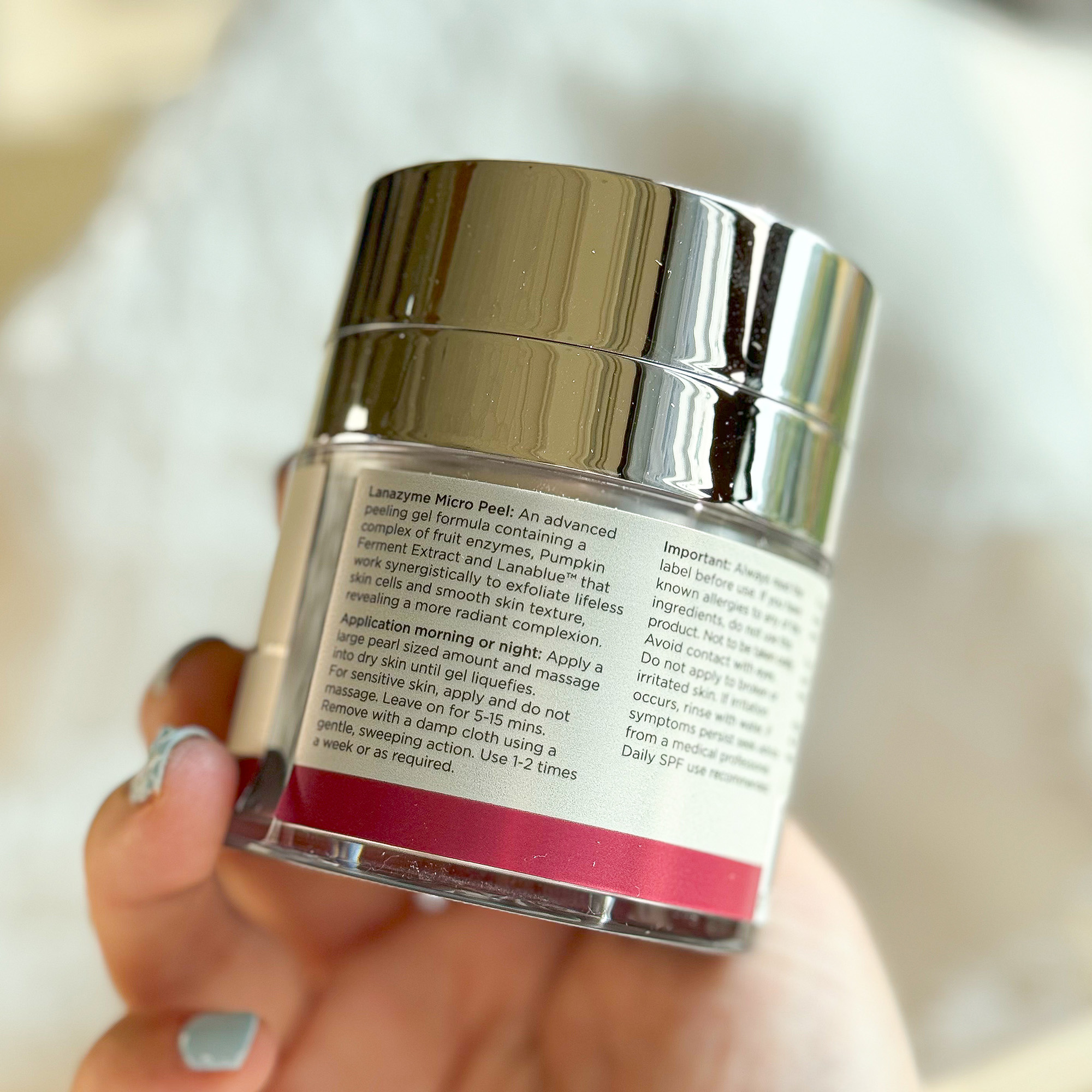 爱仕珀Aspect Dr微晶抛光涂抹面膜滋润补水保湿修复提亮清洁角质 - 图0