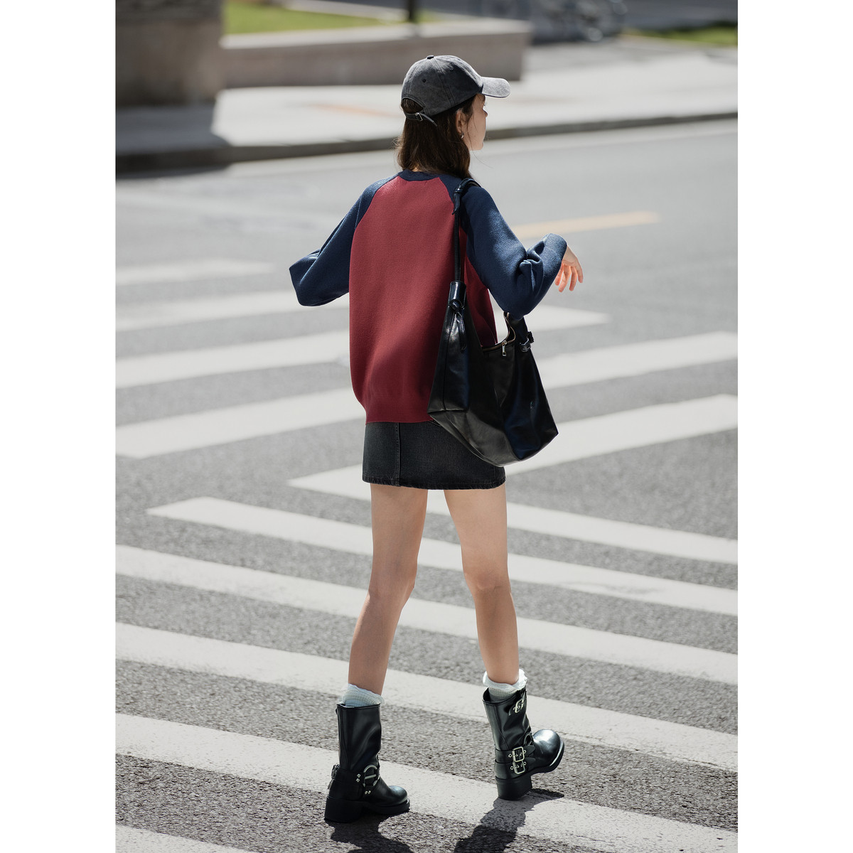 唐狮2026秋冬女史努比插肩袖前胸大图案毛线衫可爱针织女毛衣,淘宝优惠券,粉丝福利购,淘宝优惠卷