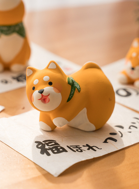 京都进口龙虎作工艺品车载摆件