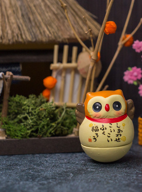 办公室药师窑招福开运不倒翁