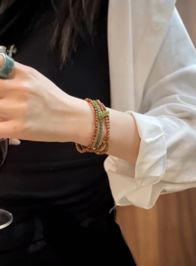 时尚手链库克和田玉百搭女生