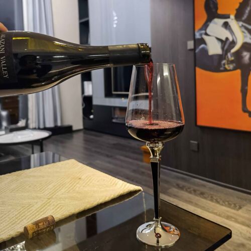 好入口 不酸涩|格鲁吉亚进口阿拉赞河谷半甜红酒葡萄酒 葡萄窖主 - 图1
