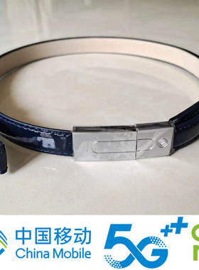 中国移动公司腰带女藏青色红色营业厅工作服西装配饰百搭皮带腰链