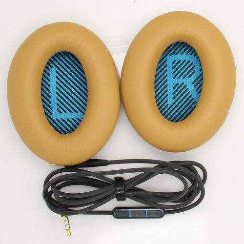 博士/Bose QC25 耳机皮套 音频线 真蛋白质耳罩 海绵套 耳机配件 - 图1