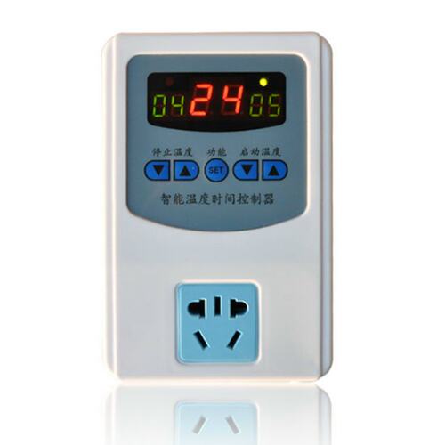 LK-5数码锅炉温控器鱼缸温度控制器电子控温开关自动温度插座包邮 - 图3