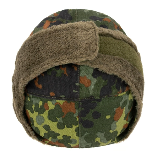 Немецкая военная версия бархатной шляпы Lei Feng Hat Внешние поклонники военных, камуфляж камуфляж профилактика, теплая война, густые уши