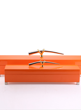 美式风样板房间软装珠宝盒摆件