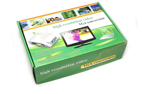 QS BNC к VGA закрытым мониторингом CVBS CVBS для мониторинга VGA и мониторинга камеры VGA для отображения