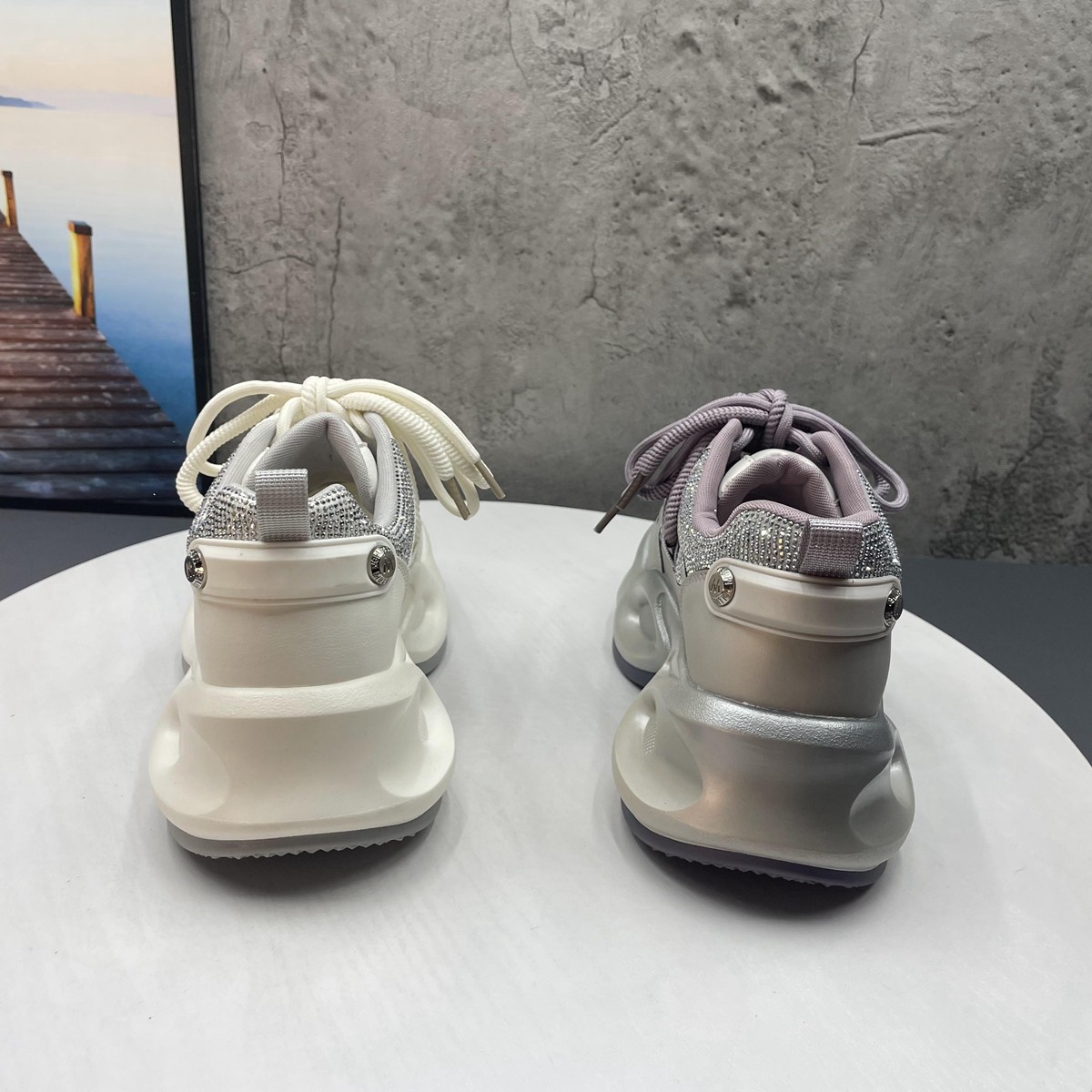 2025秋季新款撤柜断码真皮松糕厚底小个子增高学院运动老爹鞋女鞋,淘宝优惠券,粉丝福利购,淘宝优惠卷