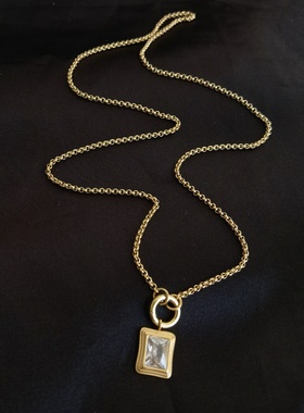 多功能甜甜圈弹簧扣珍珠链