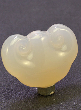 吉祥如意天然玛瑙石吊坠子男女士挂件毛衣链项坠钥匙扣挂饰平安锁