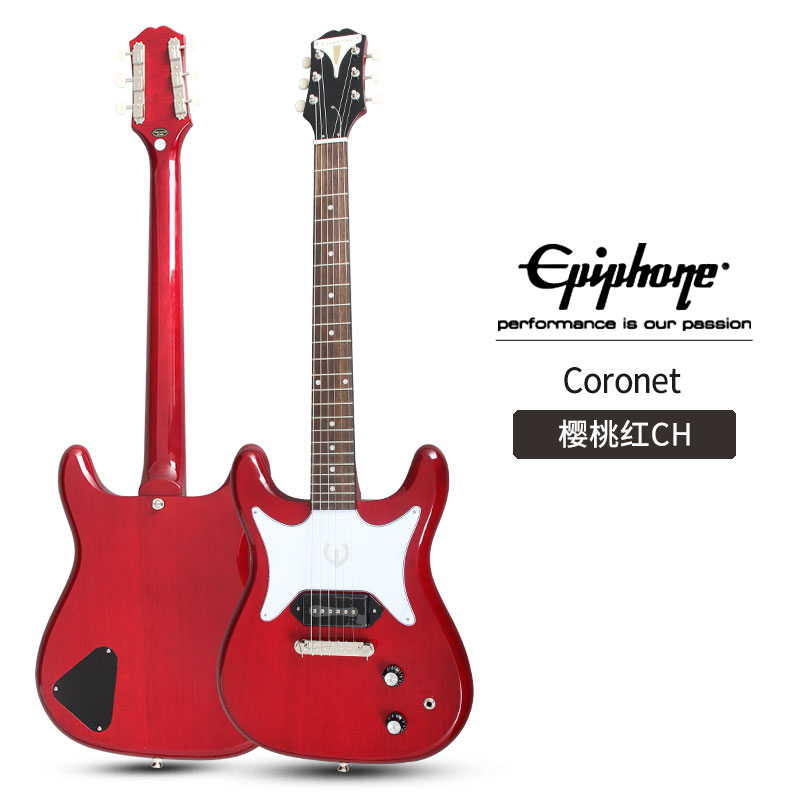 Epiphone依霹风Coronet/Wilshire P-90s/Crestwood Custom 电吉他 - 图1