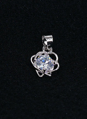 锆石小吊坠韩版夏季义乌摆地摊