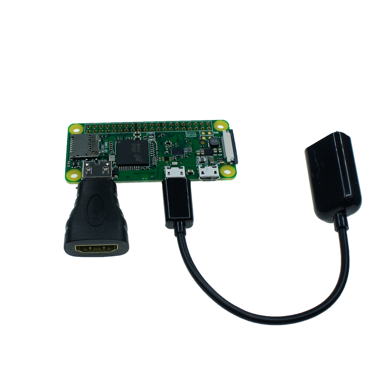 树莓派Raspberry pi Zero/W Mini HDMI USB OTG 40PIN GPIO转接头 - 图0