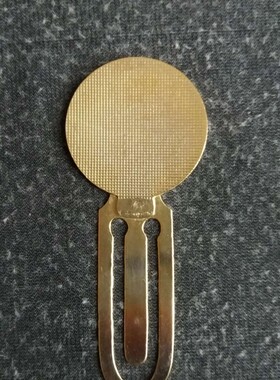 喜上眉梢七八十年代北京景泰蓝铜胎书签1个旧藏文玩艺术收藏