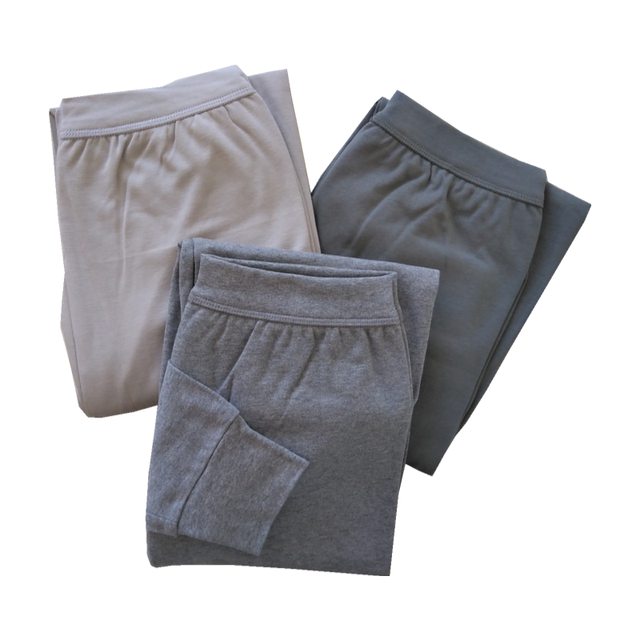 Genuine men's single-piece pure cotton underwear autumn pants