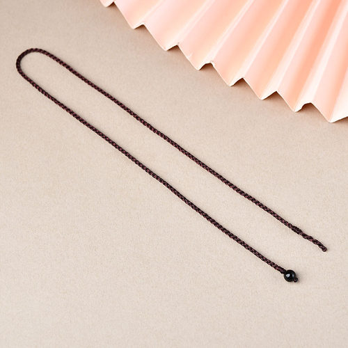 穿孔吊坠挂绳手工编织玉佩黄金蜜蜡玉石翡翠挂件绳男女项链绳简约 - 图2