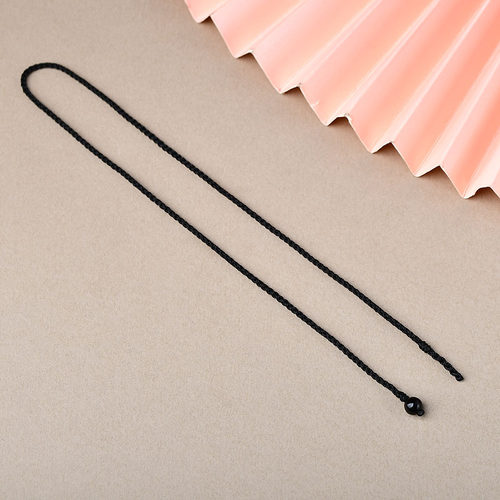 穿孔吊坠挂绳手工编织玉佩黄金蜜蜡玉石翡翠挂件绳男女项链绳简约 - 图1