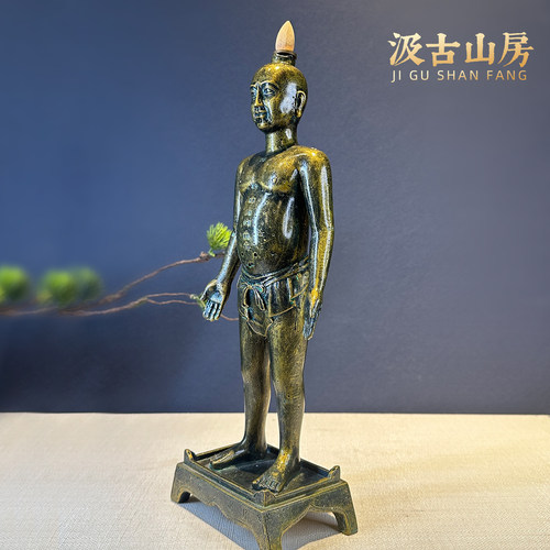 中医馆针灸铜人人体经络穴位铜人模型中医馆开业摆件35cm教学模型 - 图2