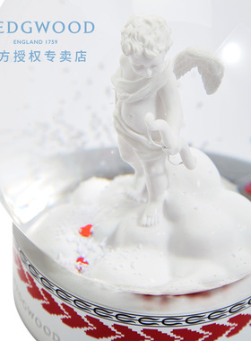 【情人节礼物】WEDGWOOD2024年度限定情人玻璃雪花球摆件装饰