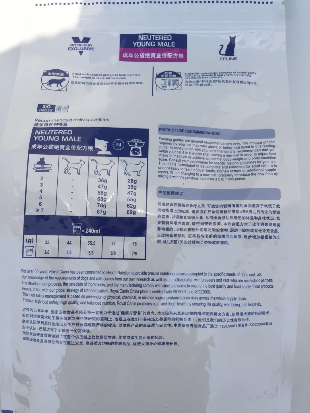 皇家猫粮绝育公猫绝育母猫处方粮阉割绝育全全猫种通用猫粮1.5kg优惠券