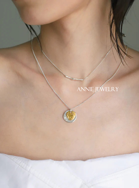 AnnieJewelry不规则微笑项链