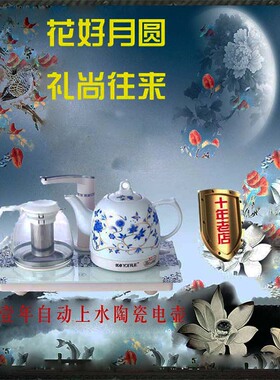 陶瓷保温电热水壶