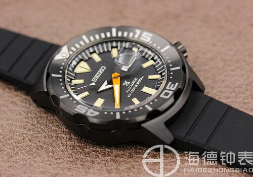 精工Black Series限量款潜水防水黑武士机械男手表SRPH11K1 13K1 - 图0