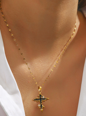 不锈钢时尚百搭女式项链时尚气质