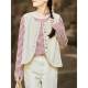 Gujia literary round neck cotton and linen casual vest buttoned stacked sleeveless jacket for women 2026 spring new style