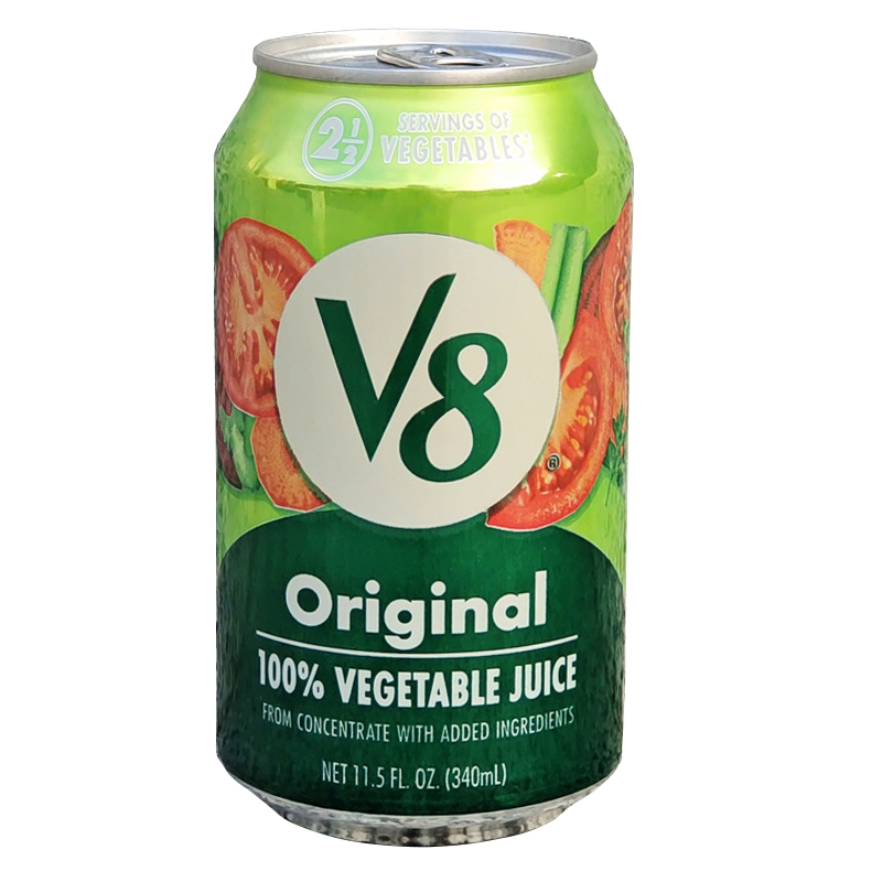 美国V8浓缩混合蔬菜汁饮料可做培养基调酒汁100% VEGETABLE JUICE - 图3