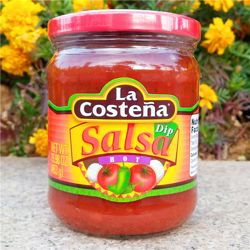 乐口泰休闲沾酱香脆玉米片蘸酱墨西哥莎莎酱LA COSTENA SALSA DIP-图1