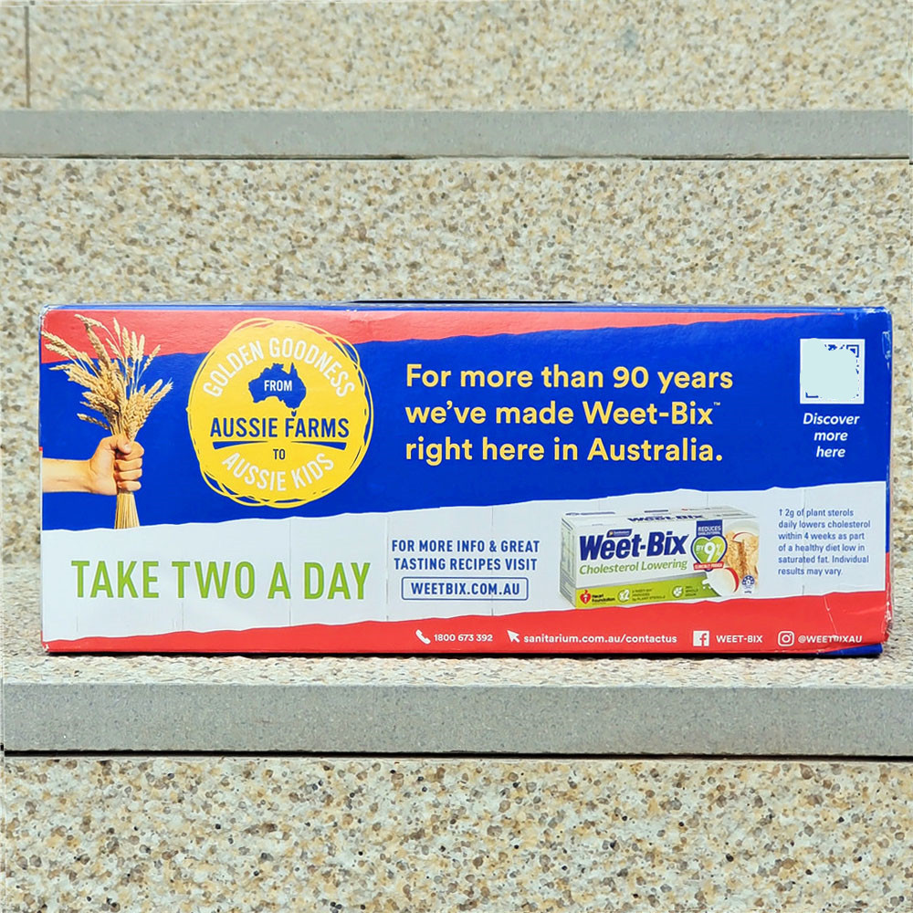 澳洲全麦香脆饼干麦片健身营养代餐早餐即食WEET BIX WHOLEGRAIN - 图2